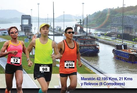 Ruta del XXXVI Maratón Internacional Canal de Panamá 2012 (Pan)