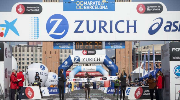 Nuevo récord femenino en Maratón de Barcelona 2016 (Esp)