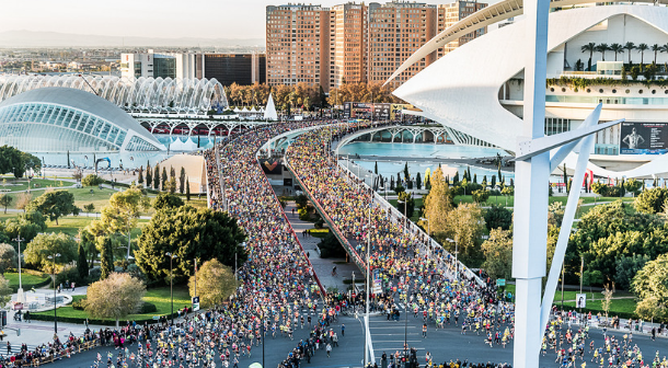 Maratón Valencia fija su límite de participantes en 25 mil para 2019