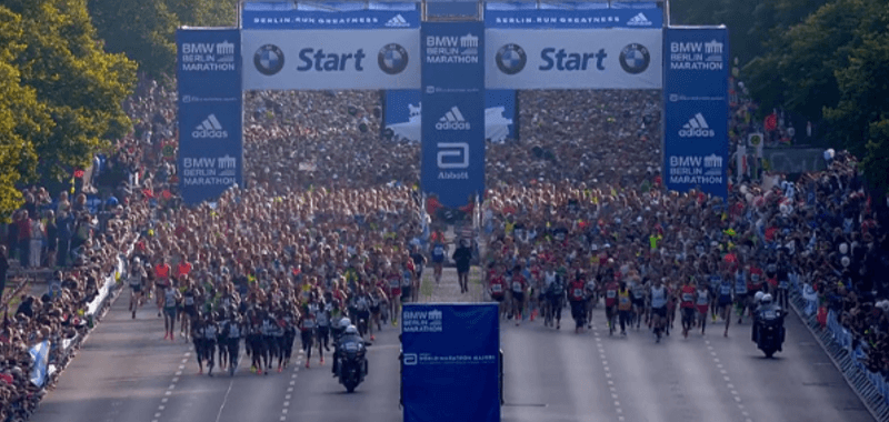 Maratón de Berlín: Una experiencia visual