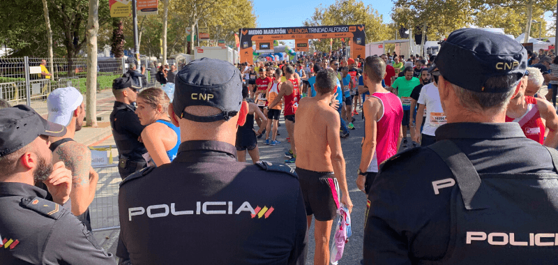Media Maratón Valencia estudia sanciones a corredores por acciones ilegales