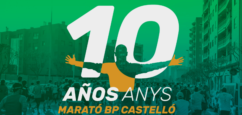 Diez años cumple el Maratón BP Castelló.