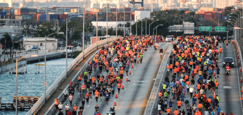 Brújula para maratonistas: Recorre Miami