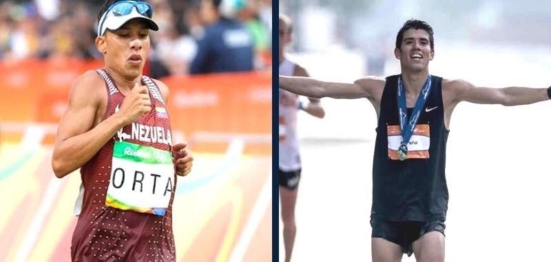 Venezolanos Luis Orta y Alexis Peña buscarán cupo olímpico en mundial de media maratón