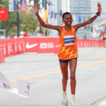 Ruth Chepngetich ganadora en maratón chicago 2021