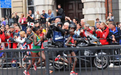 Los maratones y otros eventos de carreras están atrayendo cada vez más patrocinios en los últimos años