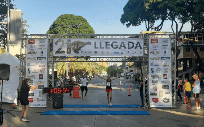 Palma y Agudelo triunfan en el medio maratón Plaza’s